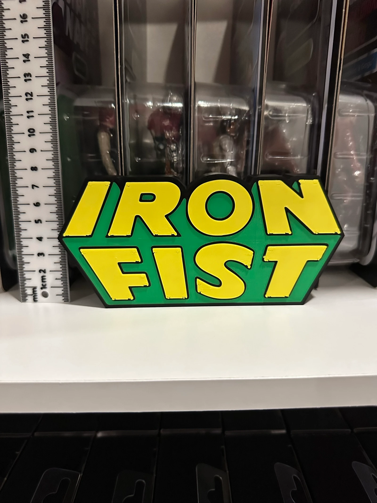 Iron Fist 3D-logo – photo 5